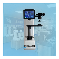Durómetro Universal de Pantalla Táctil de Altura Extra Grande ASTM E92 Compatible con Múltiples Escalas XL450mm, Probador de Dureza HB HR HV 3 en 1