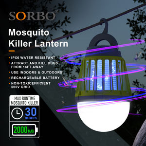 Tente de pêche de camping imperméable écologique allumant la lampe anti-moustique avec la grille sûre - Product Image 1