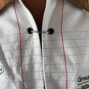 Chaqueta de Diseñador Privado, Estilo Hip Hop, con Logotipo Frontal, Cortavientos, Gráfica a Rayas, Hombros Caídos, Corte Recto, Manga Acampanada - Product Image 4