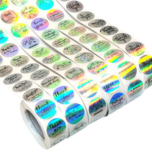 Autocollant de circuit imprimé personnalisé en PVC gaufré à l'or, étiquette ronde colorée pour produits ménagers et oreillers - Product Image 4