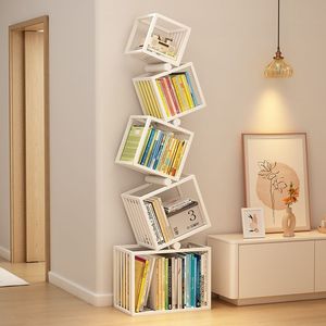 Estantería Moderna de Aluminio GQK, Estante Decorativo Independiente, Soporte Metálico para Libros, para Interiores, Comercios y Hogares - Product Image 2