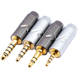 Connettore Maschio in Ottone Dajiang Disponibile, <span class=keywords><strong>Jack</strong></span> Audio per <span class=keywords><strong>Cuffie</strong></span> da 4.4mm, 3.5mm, 2.5mm - Product Image 1