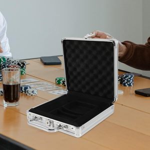 Étui de rangement pour porte-jetons de <span class=keywords><strong>poker</strong></span>, étui à jetons de <span class=keywords><strong>poker</strong></span> <span class=keywords><strong>vide</strong></span> en aluminium 300 porte-jetons de <span class=keywords><strong>poker</strong></span> grande capacité - Product Image 6
