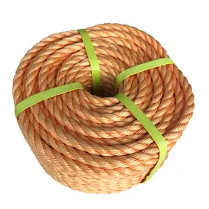 聚丙烯绞绳轻质耐磨3股聚丙烯/聚乙烯绳塑料包装绳