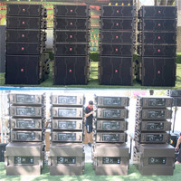 Mini système de sonorisation actif double 5 pouces Line Array pour location, idéal pour les églises, spectacles en intérieur et scènes.