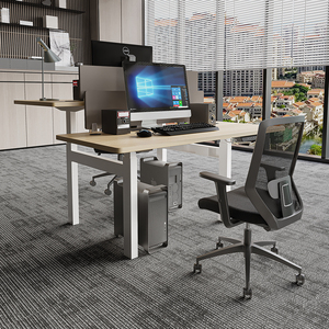 Bàn chơi game màn hình kép với chân đế mô-đun, Thảm Chống mỏi và khung thép nặng - Product Image 1