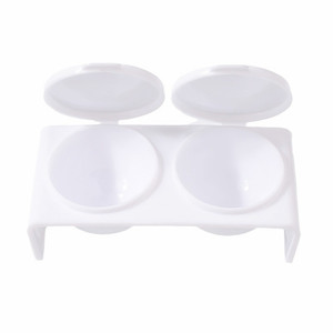 Gobelets de lavage en plastique à double trou pour stylos, pour le rangement des pinceaux à ongles et des outils de manucure - Vente en gros - Product Image 6