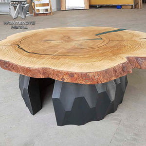 Pied de table basse créatif en <span class=keywords><strong>fer</strong></span> géométrique pour bricolage, base de table de salon ou de bureau, décoration de meubles, design d'intérieur - Product Image 6