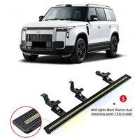 Marchepieds latéraux électriques rétractables automatiques en alliage d'aluminium pour SUV Jishi 01 2023-2026 avec installation facile