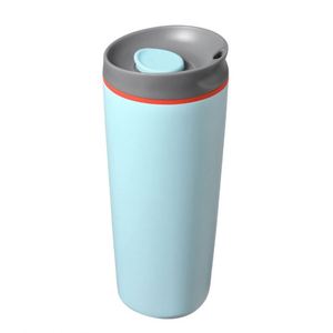 VIxSUN Tasse de voyage thermique en acier inoxydable 350 ml, étanche, à double paroi, avec couvercle à pression rapide - Product Image 3