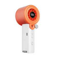 Nouveau ventilateur brumisateur portable, batterie rechargeable 3000 mAh, ventilateurs puissants sans balais, 100 vitesses, grande capacité d'eau