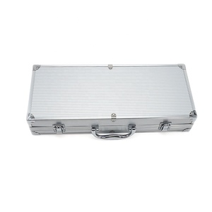 19Pcs Ngoài Trời Thép Không Gỉ Xử Lý Thịt Nướng Công Cụ Thiết Lập Trường Hợp Di Động Cho Sân Sau Nhà Hàng Và Nướng BBQ - Product Image 3