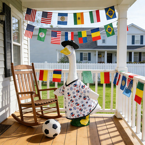 MSYO Disfraz de <span class=keywords><strong>Ganso</strong></span> con Estampado de Fútbol Temático de la Copa Mundial de Fútbol para Decoración de Jardín y Porche - Product Image 2