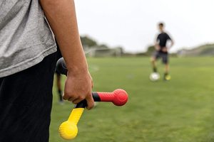 Equipo de entrenamiento de velocidad para deportes y entretenimiento: Bolsa de entrenamiento de reflejos de béisbol y boxeo para coordinación mano-ojo y fitness - Product Image 4