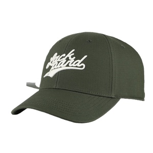 Casquettes de baseball 6 panneaux en sergé de coton et élasthanne, motif jacquard à lettres, tissu courant, réglables, unisexe, pour adulte, mode décontractée - Product Image 1