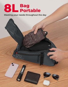 Sac de Selle de Vélo à la Mode avec Fermeture Éclair, Étanche et Antivol, Sac de Voyage pour Vélo, Échantillon Gratuit - Product Image 5