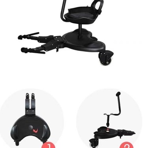 Remolque Universal Moderno y Ecológico para Cochecito Doble Plegable con Plataforma de Cuero para Usar en el Dormitorio - Product Image 6