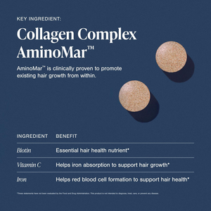 Comprimés de croissance capillaire de haute qualité en gros, 60 comprimés, complément alimentaire avec biotine, collagène et vitamine C pour hommes et femmes adultes - Product Image 3