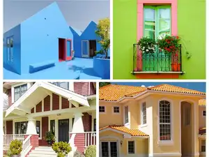 Maison personnalisée à base de couleurs pour peinture domestique Peinture murale extérieure au latex