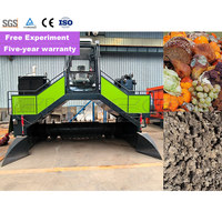 Machine de compostage de type chenillé CLASSY pour la transformation des résidus de biogaz et des déchets solides en digestat