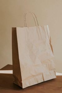 Wholesale Custom Logo Brown Paper Kraft <b>Bag</b> with Cotton Rope Handle for Supermarket Packing and Promotions - Product Image 6