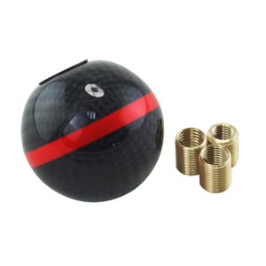 Pomo de palanca de cambios de fibra de carbono M8 M10 M12 universal para coches japoneses, diseño ergonómico - Product Image 4