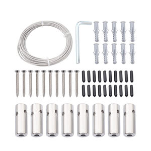 Plantes grimpantes, Kit d'espalier mural vert universel robuste, système de treillis de câble en acier inoxydable - Product Image 1