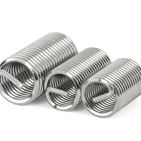 M2.5 Stainless Steel DIN8140 Wire Thread Insert Repair Kit 12mm OD Polished Right Hand Fully Threaded TTR Brand 1 Year Warranty