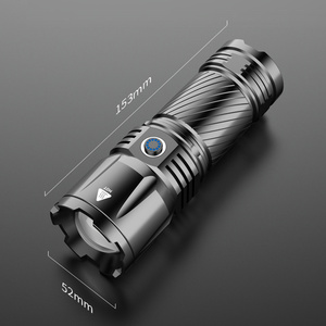 Helius công suất cao LED Long Range Wick Telescopic Zoom ngân hàng điện có thể sạc lại không thấm nước LED Lantern <span class=keywords><strong>Torch</strong></span> lihgt đèn pin - Product Image 2