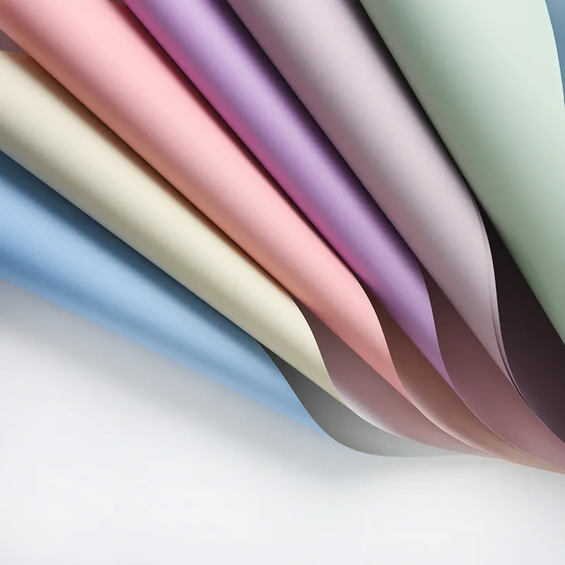 कारखाने की कीमत सुंदर रंगीन फूलों की सजावट के लिए कागज रोल