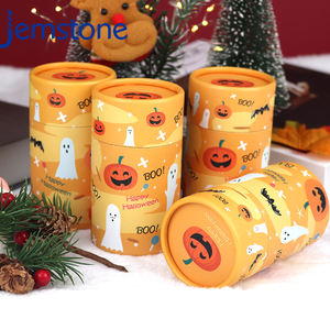 Emballage personnalisé de boîte-cadeau en carton écologique pour festival, tube en papier kraft de qualité alimentaire pour thé en vrac - Product Image 4