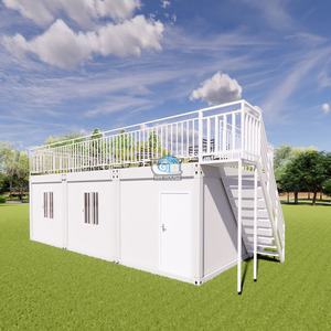 Casa <span class=keywords><strong>Contenedor</strong></span> Residencial de Acero de 20 Pies con Paneles Sándwich, Casa <span class=keywords><strong>Contenedor</strong></span> Prefabricada - Product Image 2