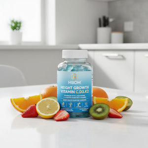 Gomitas para Aumentar la Estatura OEM que Contienen Vitamina C, D3, K2, <span class=keywords><strong>Zinc</strong></span>, Colágeno y Cúrcuma para Apoyar la Salud Ósea - Product Image 4