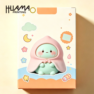 กล่องกระดาษพับได้แบบพรีเมียมสำหรับของขวัญของเล่นสควิชชี่ - Product Image 3