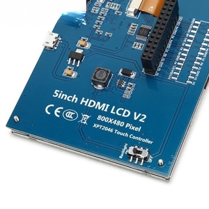 หน้าจอสัมผัส800X480ขนาด5นิ้วแผงควบคุม TFT แผงวงจร <span class=keywords><strong>LCD</strong></span> โมดูลชิลด์สำหรับราสเบอร์รี่ Pi <span class=keywords><strong>4</strong></span> 3 Raspberry Pi - Product Image 4