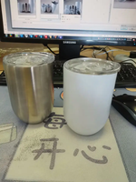 Gobelet en verre droit blanc sublimation, pour vin, style personnalisable sous vide, 12 oz, tasses à café pour œufs, nouvelle collection