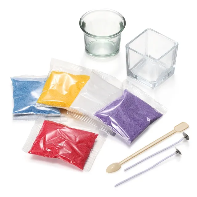 diy candle kit, Create your Own Candles Kit backside sensory juguet