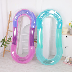 شبكة شبكة للطفل المراهق المخصصة سرير سباحة عائم شبكة مائية قابلة للنفخ يطفو في الماء - Product Image 4