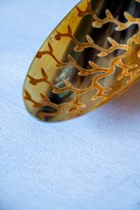 ชุดชามเสิร์ฟแตรธรรมชาติทํามือด้วยมือขัดเงาสูงคุณภาพสูงสําหรับโฮมโฮเทลและร้านอาหารจากอินเดีย - Product Image 4