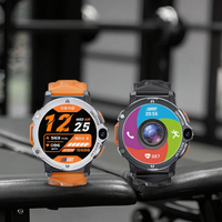 Pour LOKMAT APPLLP6 PRO haute qualité 1.54 pouces 4G + 64G Android 8.1 double caméra montre intelligente réveil bracelet en Silicone carte Sim
