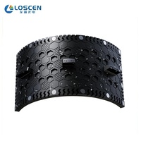 Módulo LED Flexible para Exteriores P2.5, 320x160mm, Panel LED Flexible Impermeable