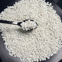 Granulés de PE recyclé blanc de qualité supérieure, haute pureté, pour le moulage par injection plastique et les films soufflés