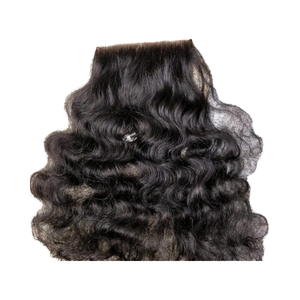 วิกผมอินเดียแท้แบบไม่ต้องใช้กาว HD Lace  จัดเรียงเส้นผมตามธรรมชาติ Genius Weft  พร้อมเชือกผูกด้านหน้าแบบ Fumi Lace และแบบเต็มศีรษะ - Product Image 1