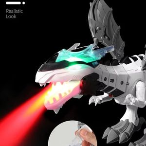 Dinosaurio Eléctrico con Control Remoto para Niños, Tiranosaurio Rex con Función de Pulverización, Modelo de Simulación Súper Grande, Juguete de Animal Móvil que Pone Huevos - Product Image 1
