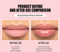 Radiant Glow Chemical Gel Soft-matte Silky-smooth Lip Gloss Melembapkan Kulit Bibir, Tahan Lama, Mudah Diaplikasikan, Ukuran Reguler