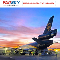 Agent d'expédition professionnel Farsky Logistics UPS DHL FedEx Express par voie aérienne avec assurance et assistance 24h/24 et 7j/7 de la Chine vers les États-Unis