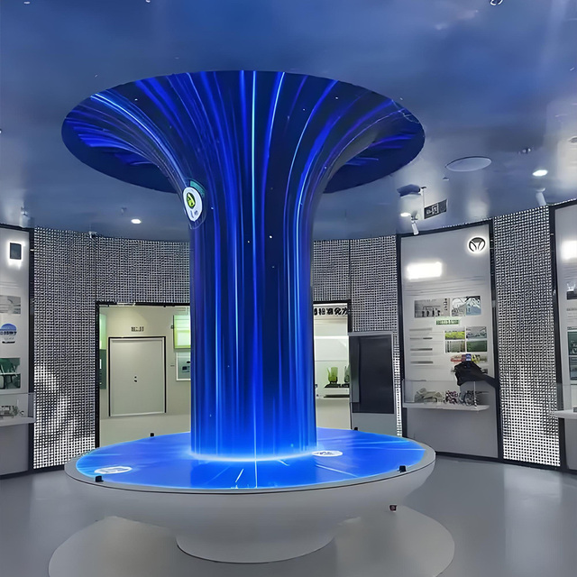 High-Resolution P2.5 Indoor Soft LED Display Module 640*480mm Cabinet  Flexible Panel for Irregular Shapes & Column Displays