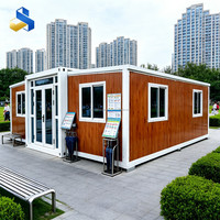 Maisons modulaires modernes, maison préfabriquée en conteneur, panneaux sandwich, mini-maison portable, villa, bureau, pod