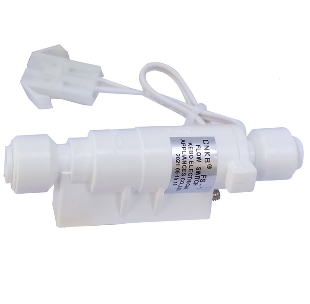 CNKB High Accuracy 1/4"quick Union FS-1 Ro Machine Spare Parts Flow Switch for Drinking Appliances