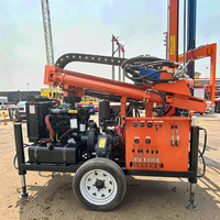 Perçage rotatoire électrique portatif de machine de perceuse de puits d'eau 65KW pour le puits d'eau